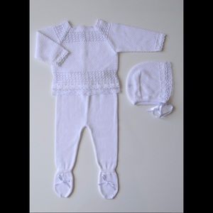 Baby Unisex knit set NEW